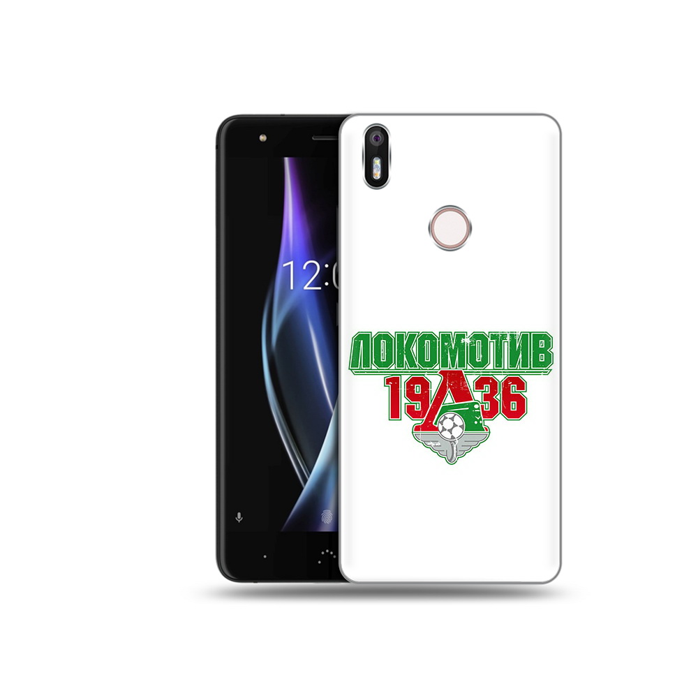 

Чехол MyPads Tocco для BQ Aquaris X ФК локомотив 1936, Прозрачный, Tocco