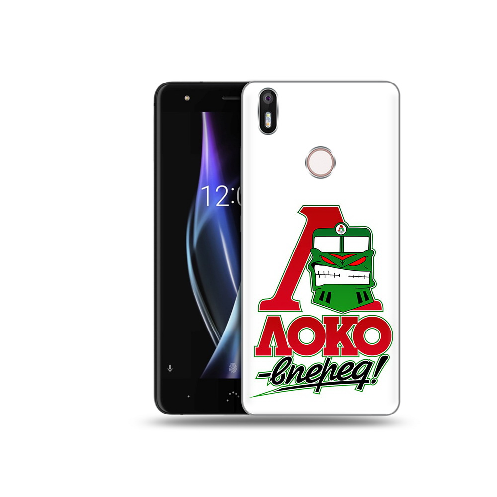 

Чехол MyPads Tocco для BQ Aquaris X ФК локо вперед, Прозрачный, Tocco