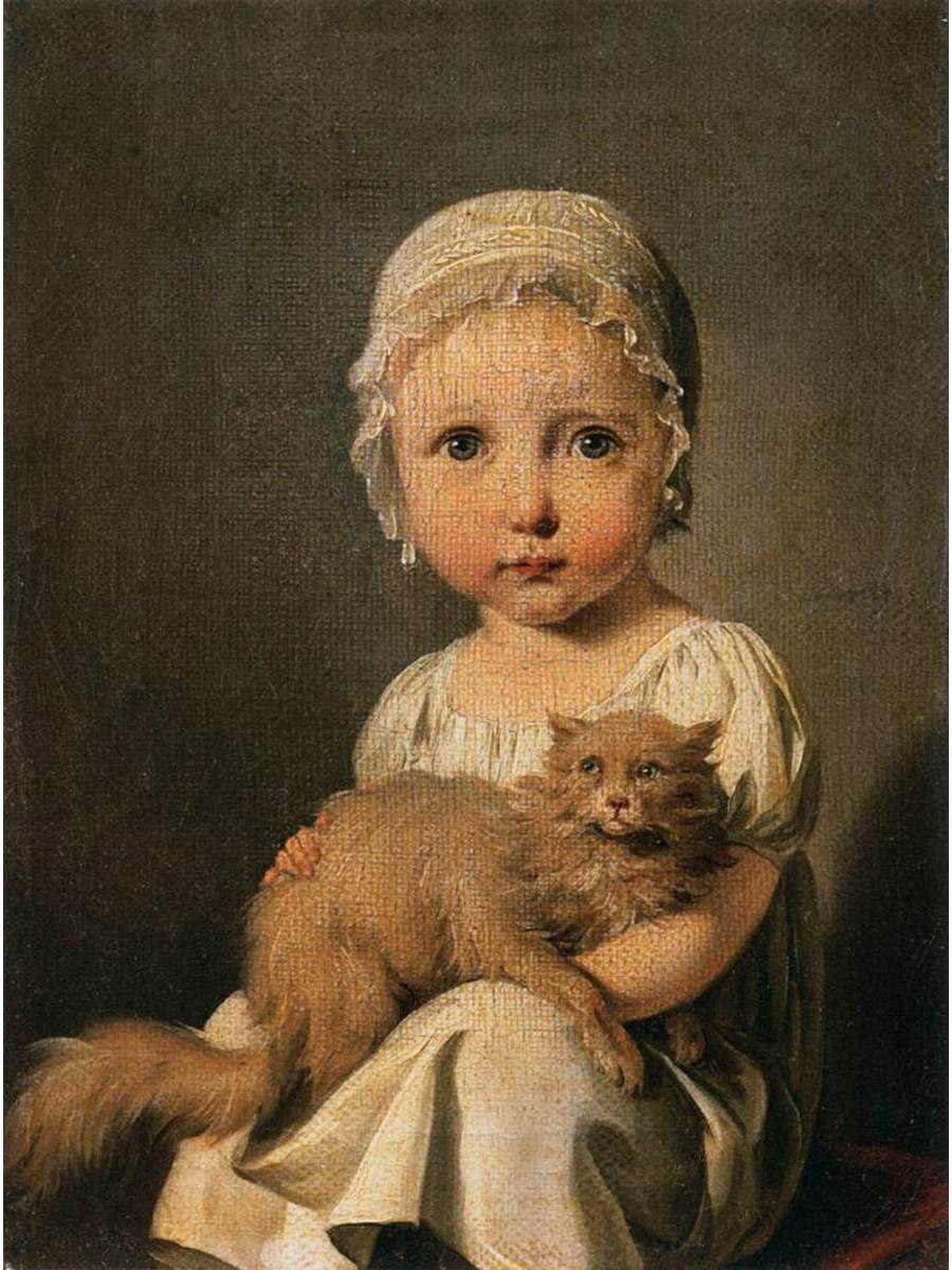 

Постер DRABS A2 Буальи Луи-Леопольд Gabrielle Arnault as a Child