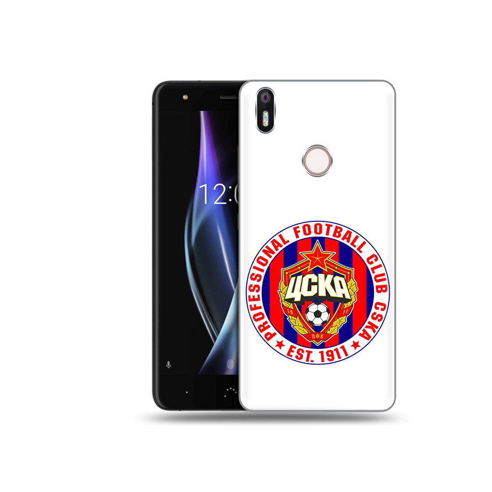 

Чехол MyPads Tocco для BQ Aquaris X ФК ЦСК логотип, Прозрачный, Tocco