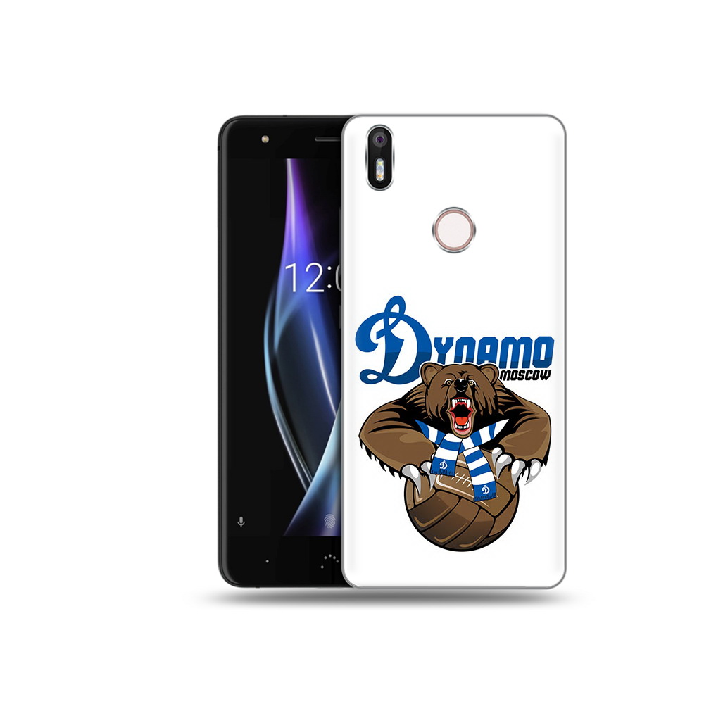 

Чехол MyPads Tocco для BQ Aquaris X ФК Динамо медведь, Прозрачный, Tocco