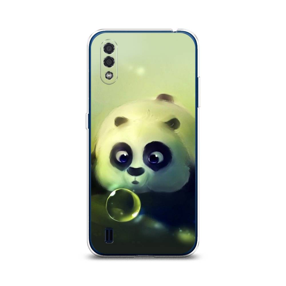 

Чехол на Samsung Galaxy M01 "Малыш панды", Зеленый;черный;серый, 2101150-1