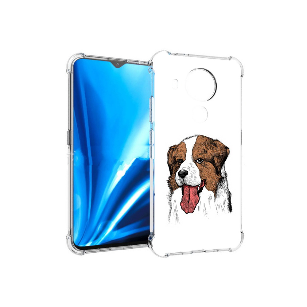 

Чехол MyPads Tocco для Nokia 5.4 бетховен (PT156621.100.230), Прозрачный, Tocco