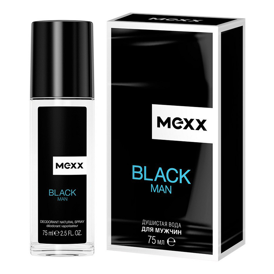 Душистая вода Mexx Black Man мужская, 75 мл xx by mexx very nice