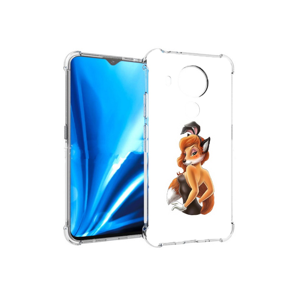 

Чехол MyPads Tocco для Nokia 5.4 баронесса (PT156621.100.227), Прозрачный, Tocco