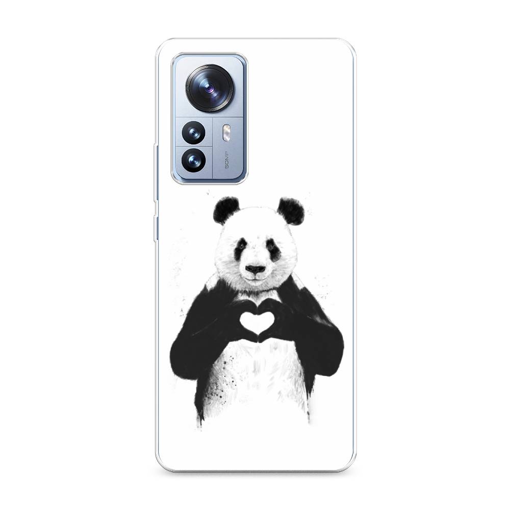 

Чехол Awog на Xiaomi 12 Pro "Панда love", Разноцветный, 314450-10