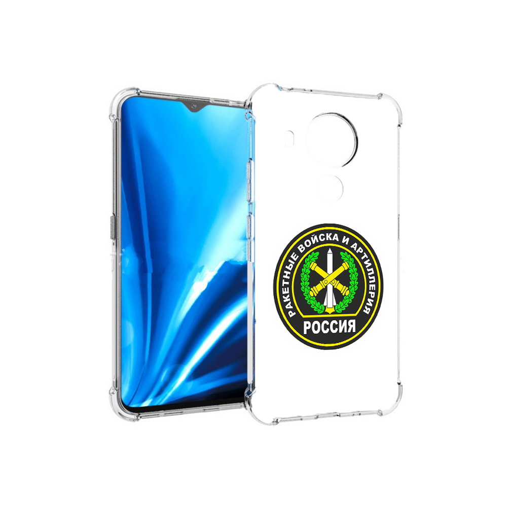

Чехол MyPads Tocco для Nokia 5.4 артиллерия (PT156621.100.225), Прозрачный, Tocco