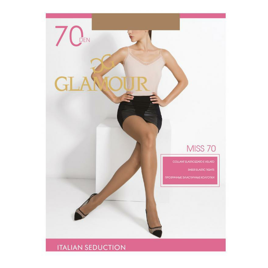 

Колготки женские Glamour бежевые, Бежевый