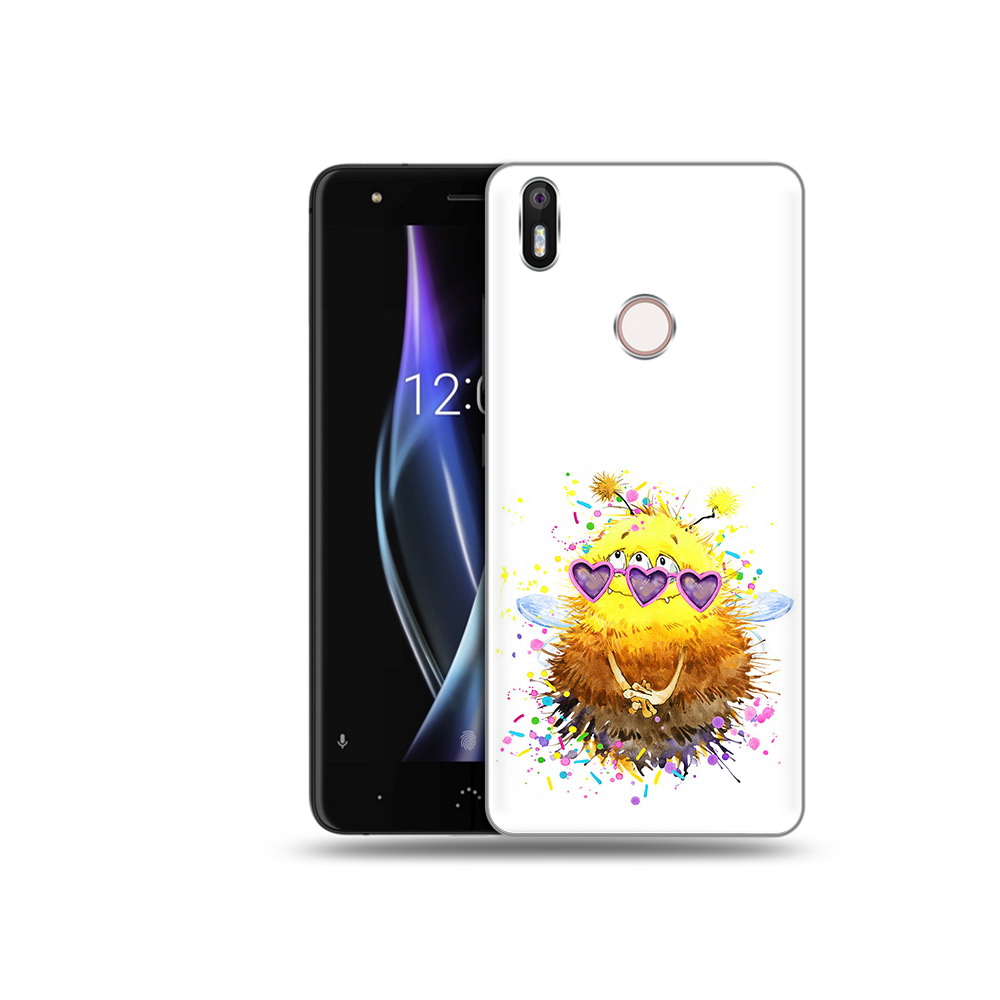 

Чехол MyPads Tocco для BQ Aquaris X Пушитый шмель, Прозрачный, Tocco