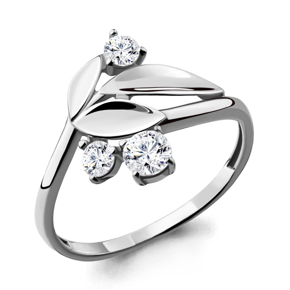 

Кольцо из серебра с фианитом Aquamarine Aquamarine 64986А_925_р р. 16,5, 64986А_925_р