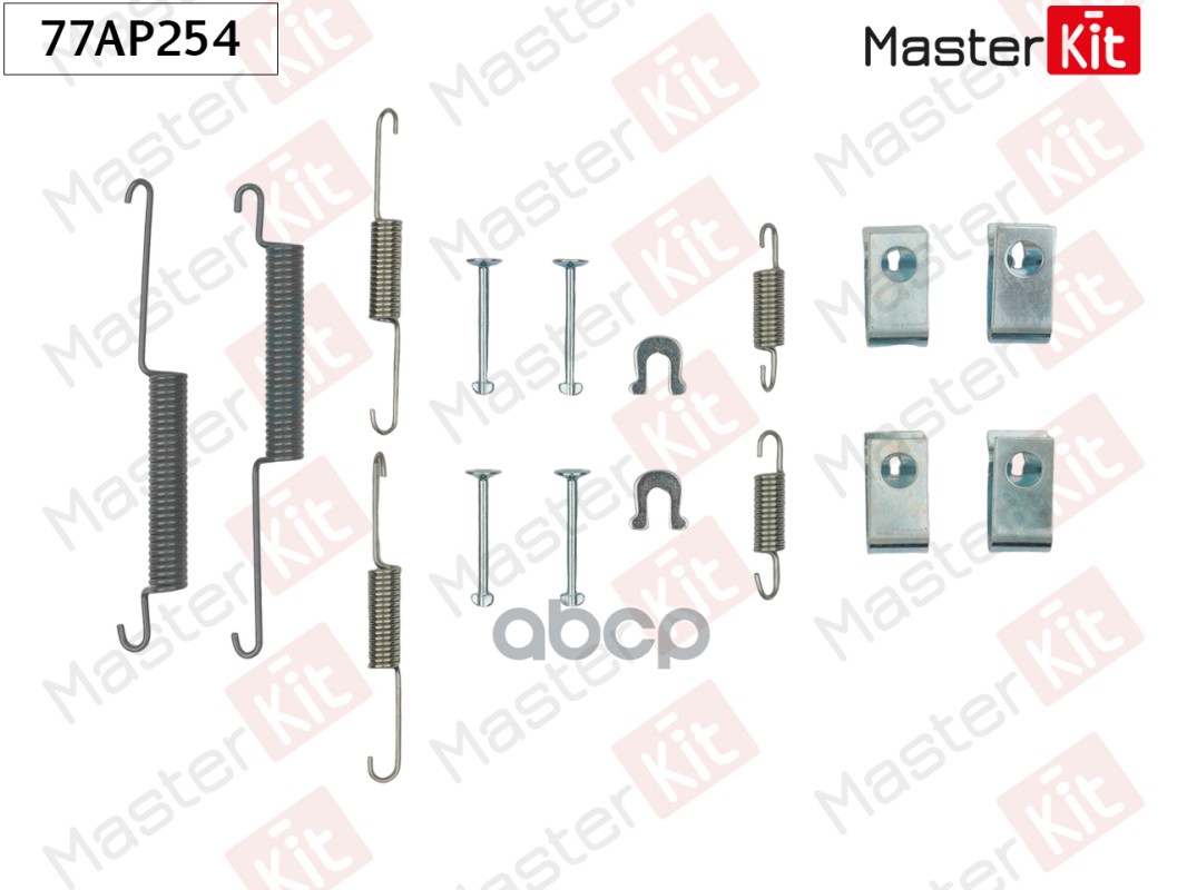 

Комплект Установочный Барабанных Колодок | Зад | Master Kit 77Ap254