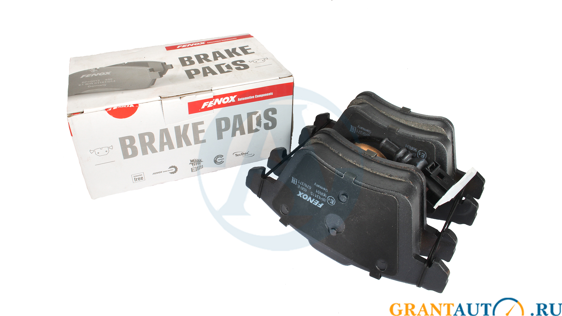 

Тормозные колодки FENOX BP43115, FENOX BP43115