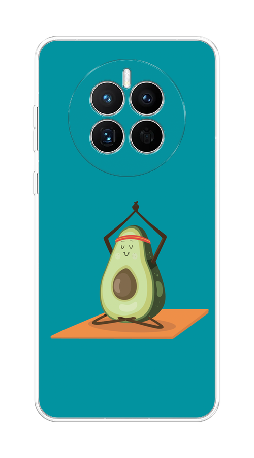 

Чехол на Huawei Mate 50 "Расслабься с авокадо", Голубой, 6109850-6