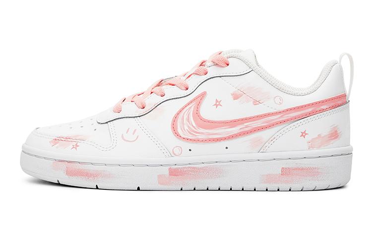 

Кеды унисекс Nike Court Borough Low 2 GS белые 37.5 EU, Белый, Court Borough Low 2 GS