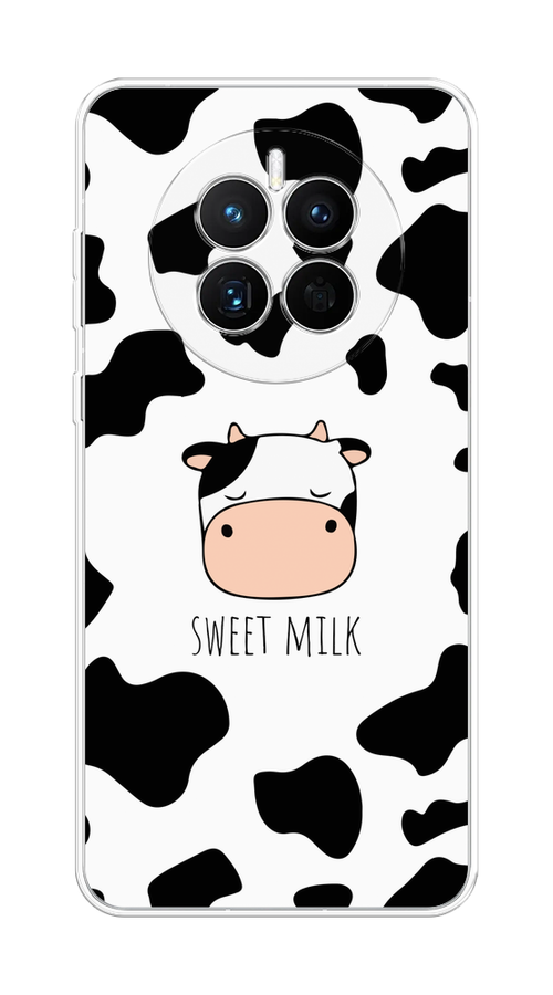 

Чехол на Huawei Mate 50 "Sweet milk", Розовый;белый;черный, 6109850-1
