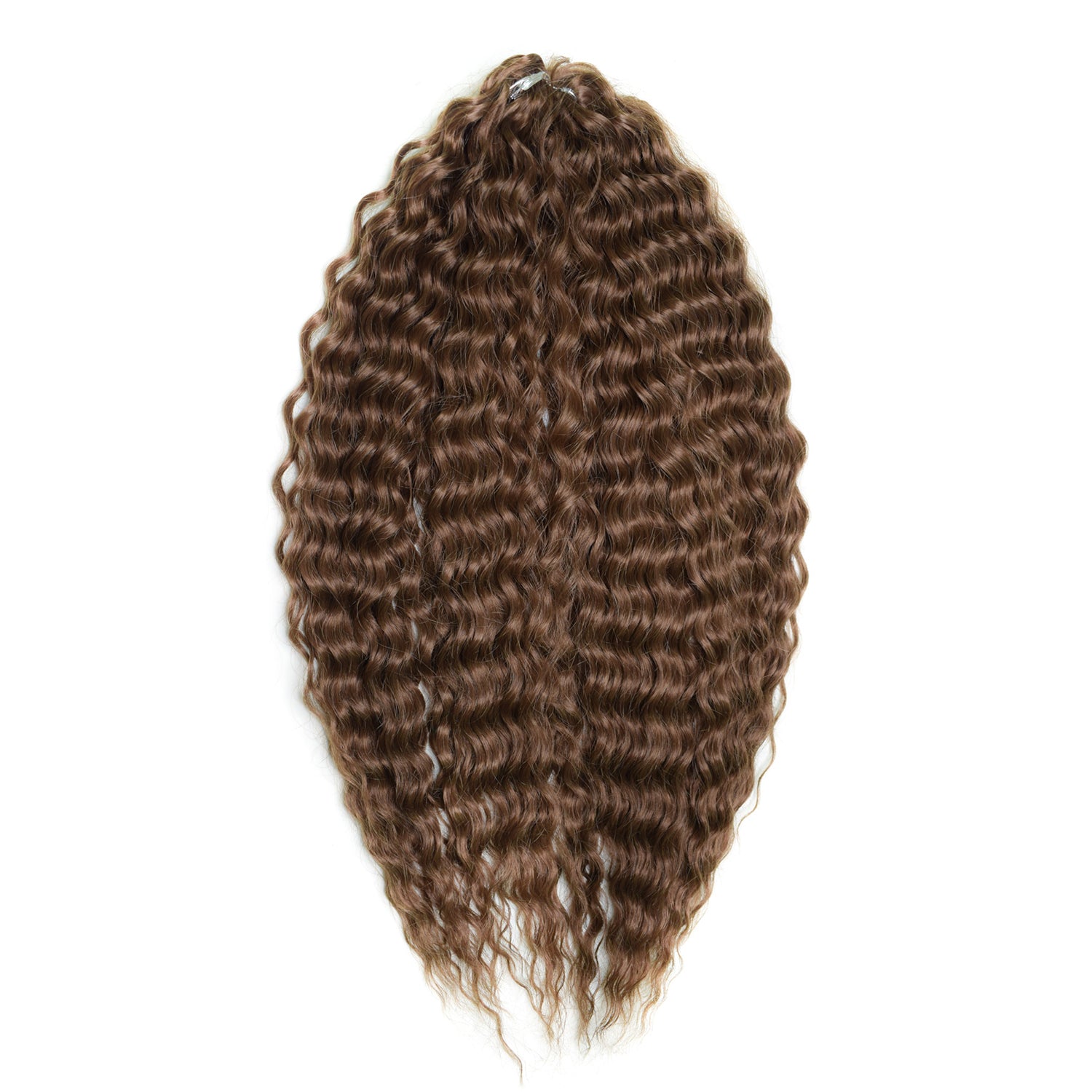 Афрокудри для плетения волос Ariel цвет 6 темно-русый 55см вес 300г