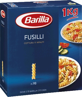 

Макаронные изделия Barilla Fusilli № 98 1 кг