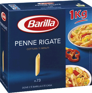 

Макаронные изделия Barilla Penne Rigate № 73 1 кг