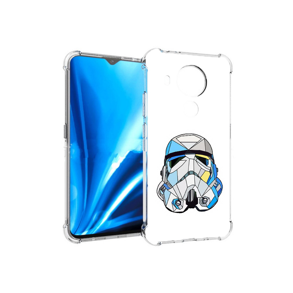 

Чехол MyPads Tocco для Nokia 5.4 star wars дарт вейдер (PT156621.100.22), Прозрачный, Tocco