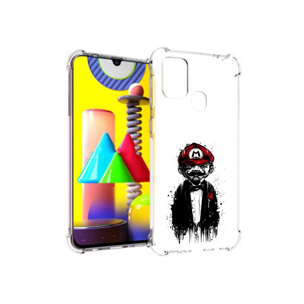 

Чехол MyPads Tocco для Samsung Galaxy M31 марио (PT147019.488.458), Прозрачный, Tocco