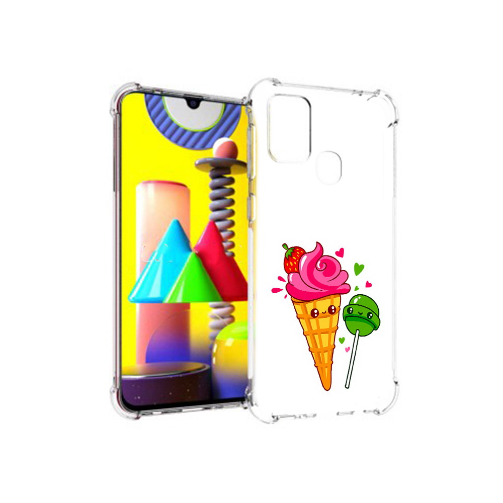 

Чехол MyPads Tocco для Samsung Galaxy M31 Вкусняшки (PT147019.488.45), Прозрачный, Tocco