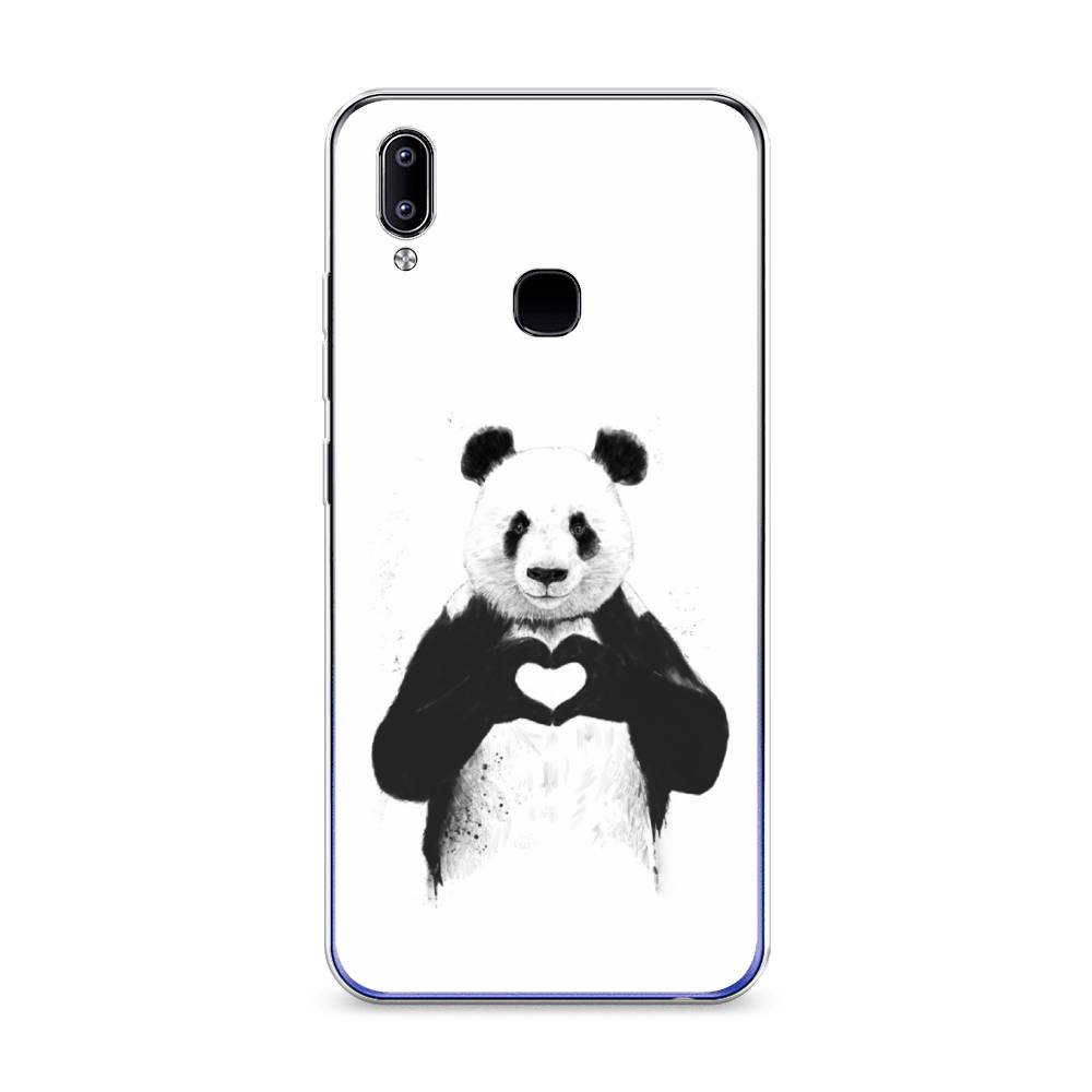 

Чехол Awog на Vivo Y93/Y93 lite "Панда love", Разноцветный, 263950-10