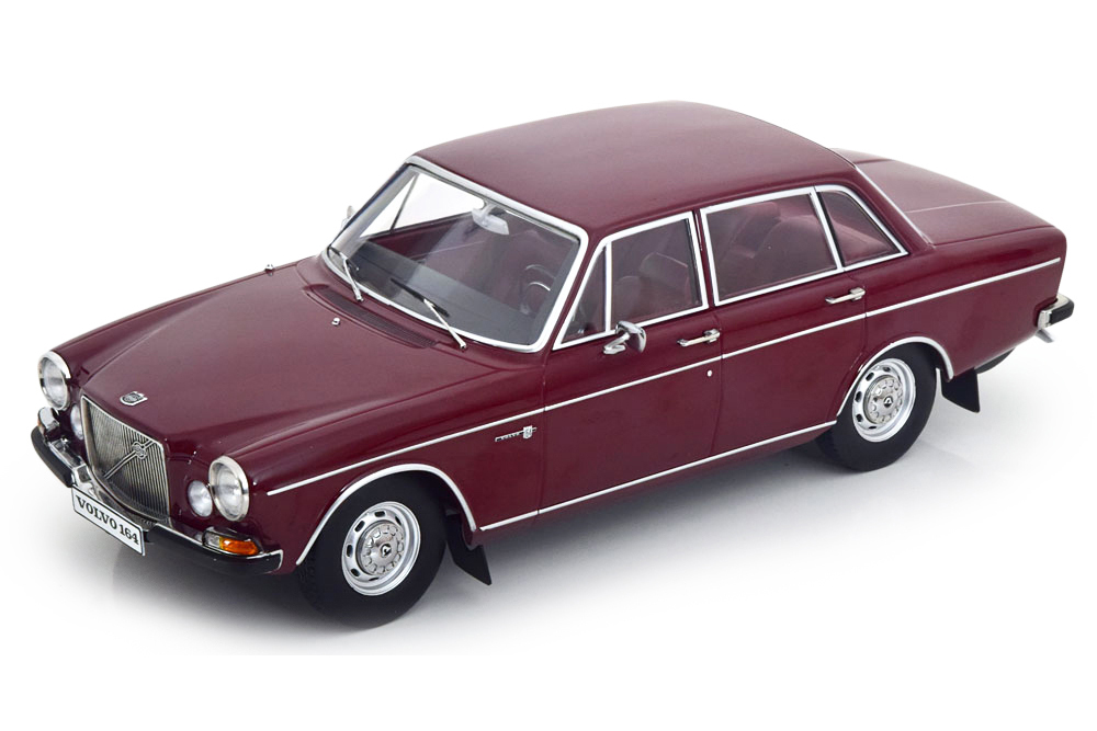 Модель коллекционная TRIPLE 9 Volvo 164 1970 / вольво красный