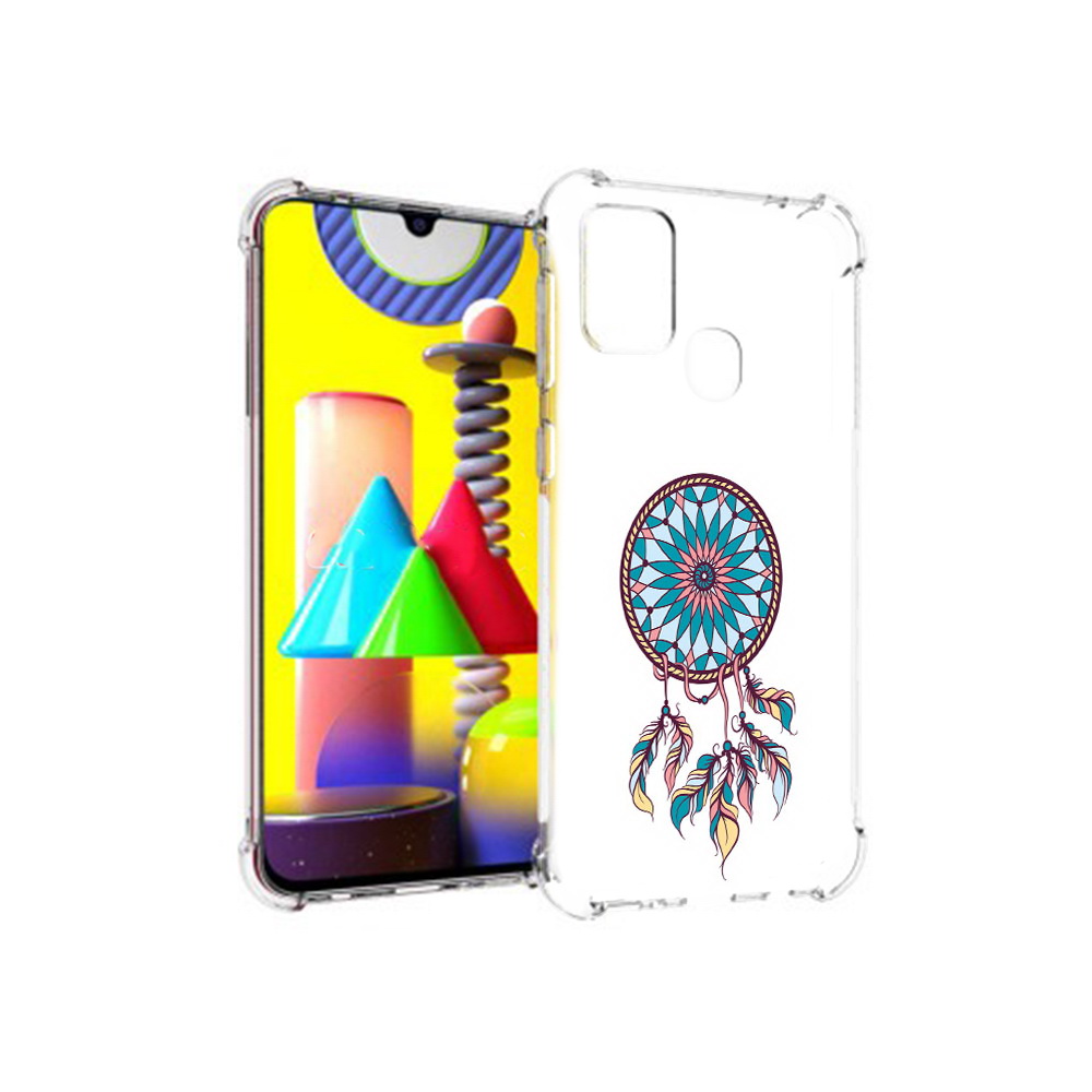 

Чехол MyPads Tocco для Samsung Galaxy M31 ловец снов синий (PT147019.488.443), Прозрачный, Tocco
