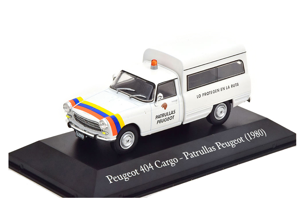 

Модель коллекционная ALTAYA Peugeot 404 cargo patrullas 1980, Белый