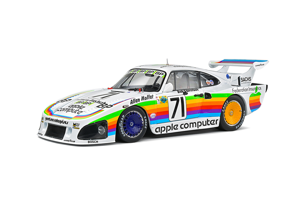 

Porsche 935 K3 no 71 24H le mans 1980 apple computers / порше ле-ман белый