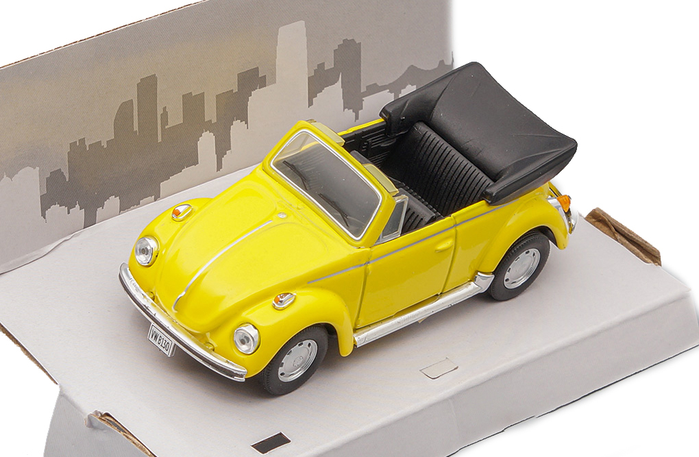 

Модель коллекционная ALTAYA Vw volkswagen beetle cabrio (open) yellow