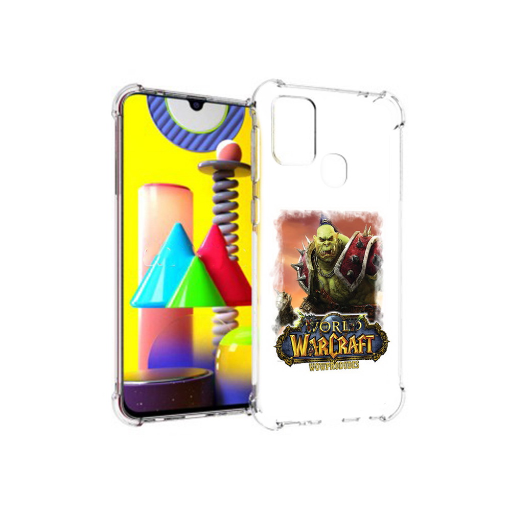 

Чехол MyPads Tocco для Samsung Galaxy M31 Варкрафт (PT147019.488.39), Прозрачный, Tocco