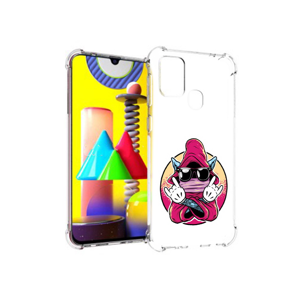 

Чехол MyPads Tocco для Samsung Galaxy M31 йоу (PT147019.488.382), Прозрачный, Tocco