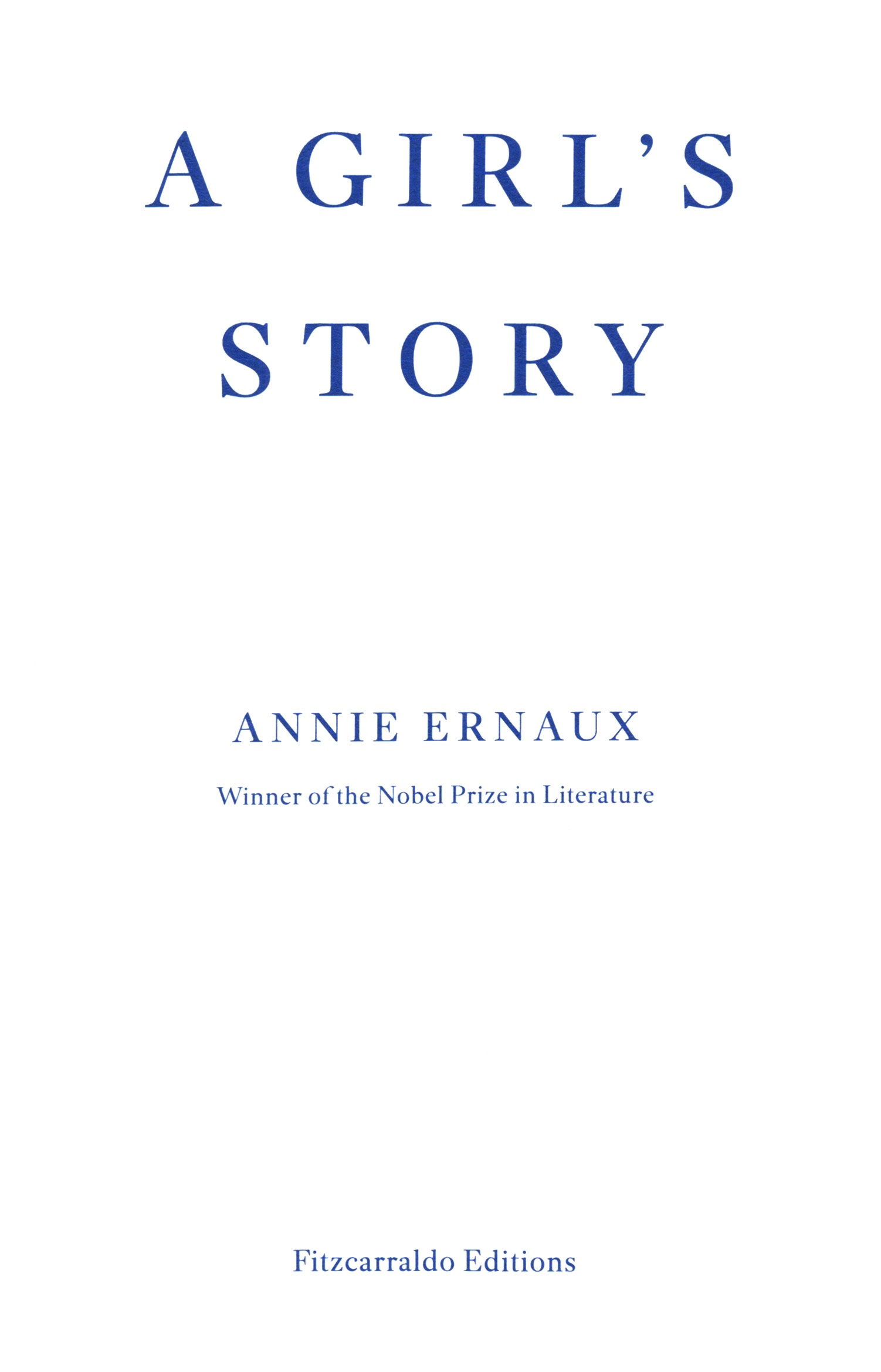 

A Girl's Story