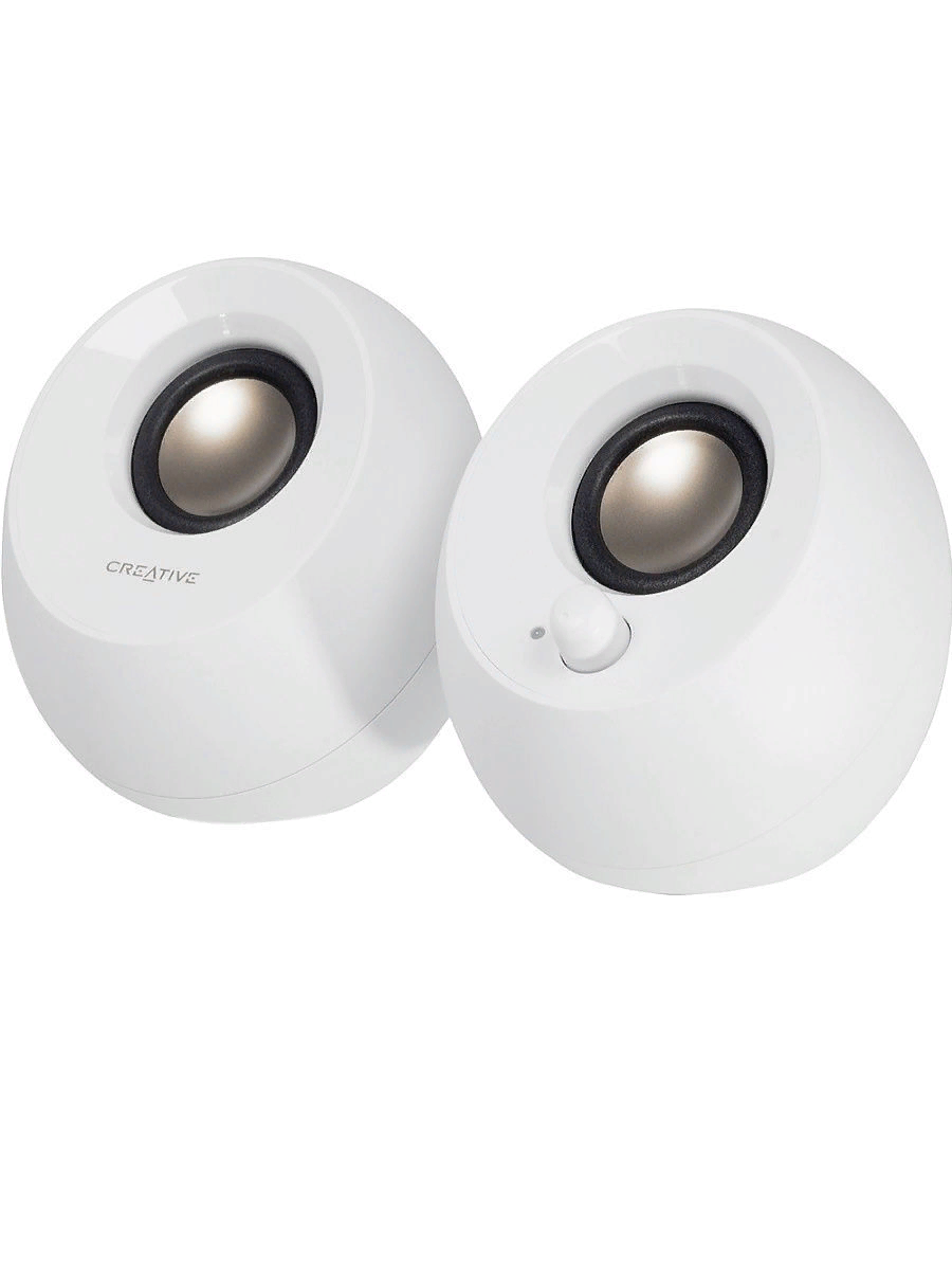 

Колонки компьютерные Creative Pebble MF1680 белый (51mf1680aa001), Pebble MF1680
