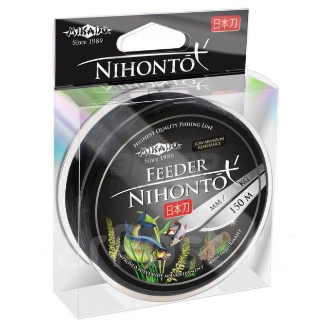 

ZNF 014 0.14мм Черный, Nihonto Feeder