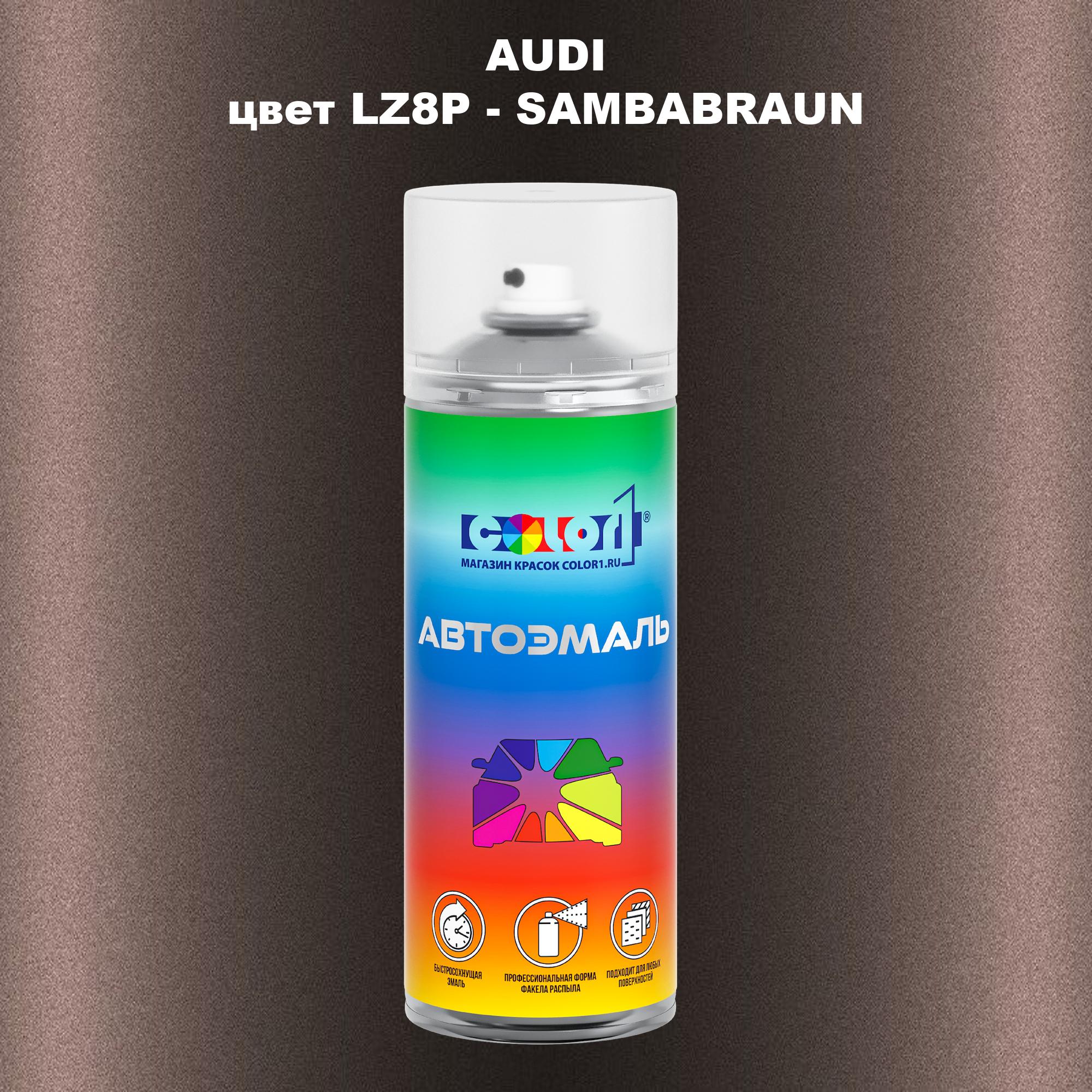 

Аэрозольная краска AUDI, цвет LZ8P - SAMBABRAUN, Прозрачный