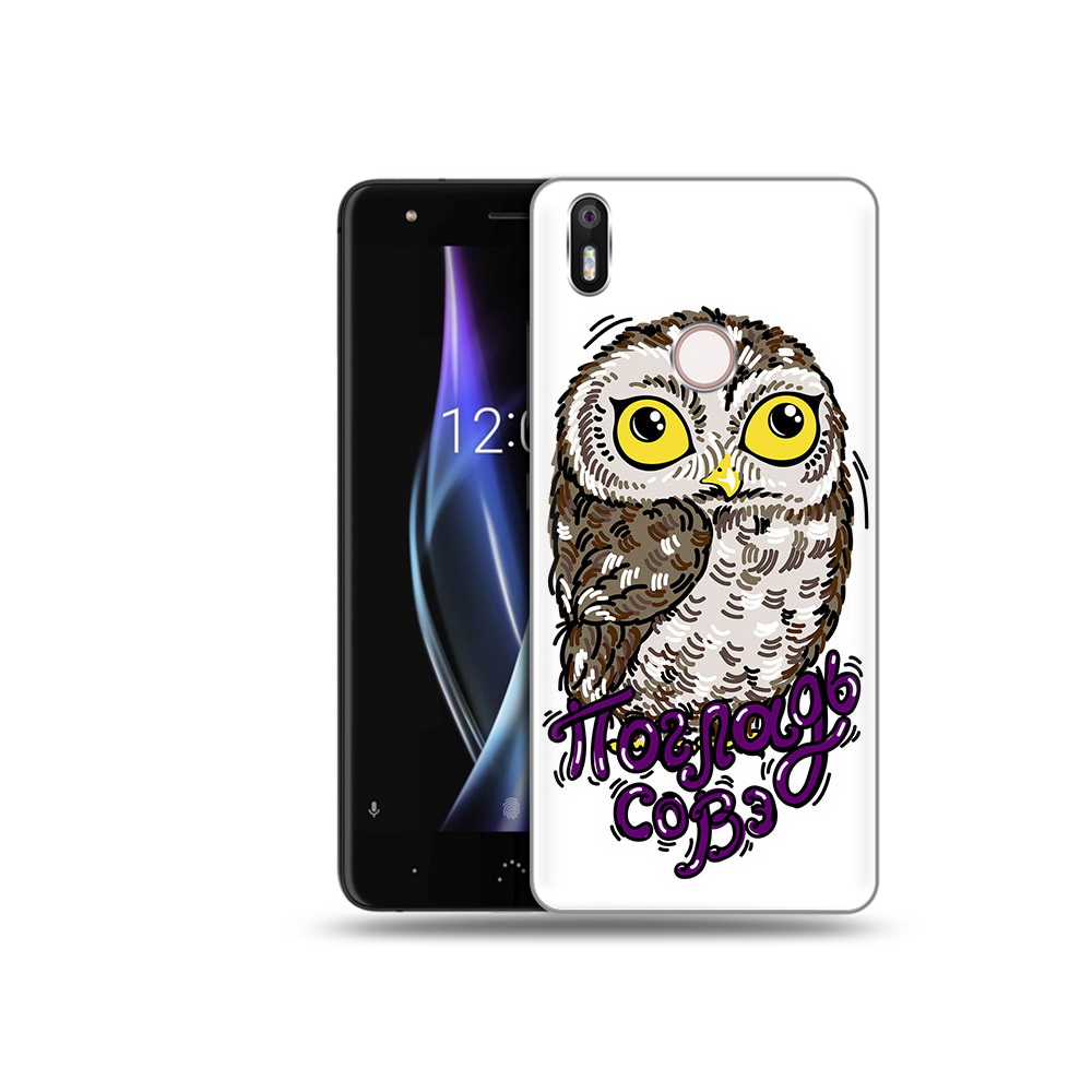 

Чехол MyPads Tocco для BQ Aquaris X Погладь Совэ, Прозрачный, Tocco