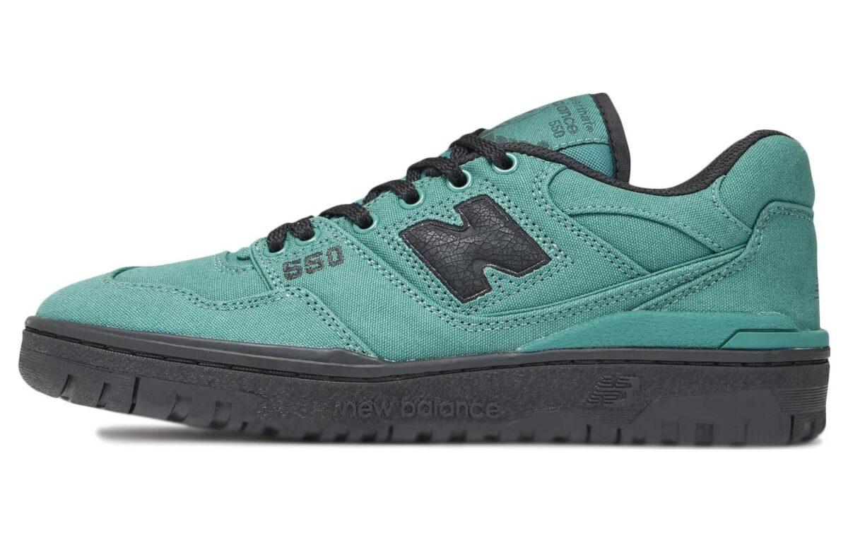 

Кеды унисекс New Balance thisisnerverthat NB 550 зеленые 46.5 EU, Зеленый, thisisnerverthat x New Balance NB 550