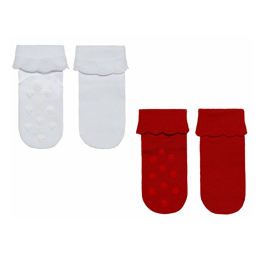 

Носки детские Palloncino ВЯ00048-20/д цв. красный;белый р. 10-12, ВЯ00048-20/д