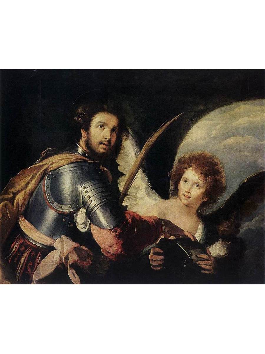 

Постер DRABS A2 Бернардо Строцци St Maurice and the Angel