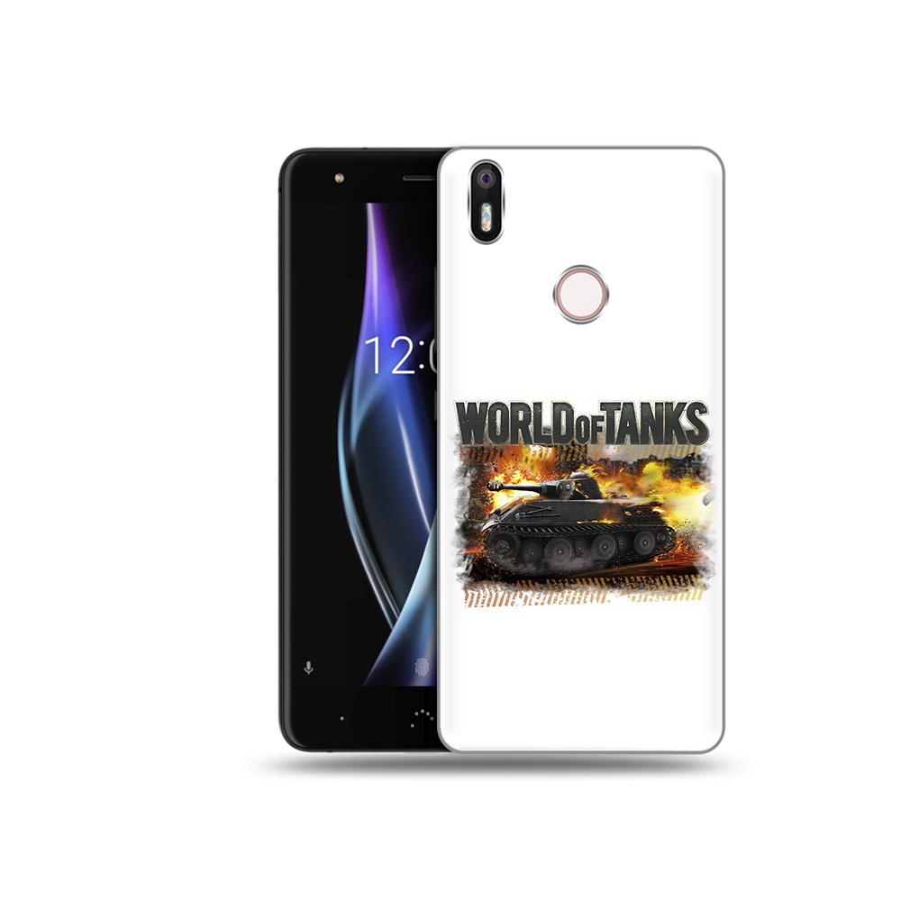 

Чехол MyPads Tocco для BQ Aquaris X Мир танков-2, Прозрачный, Tocco