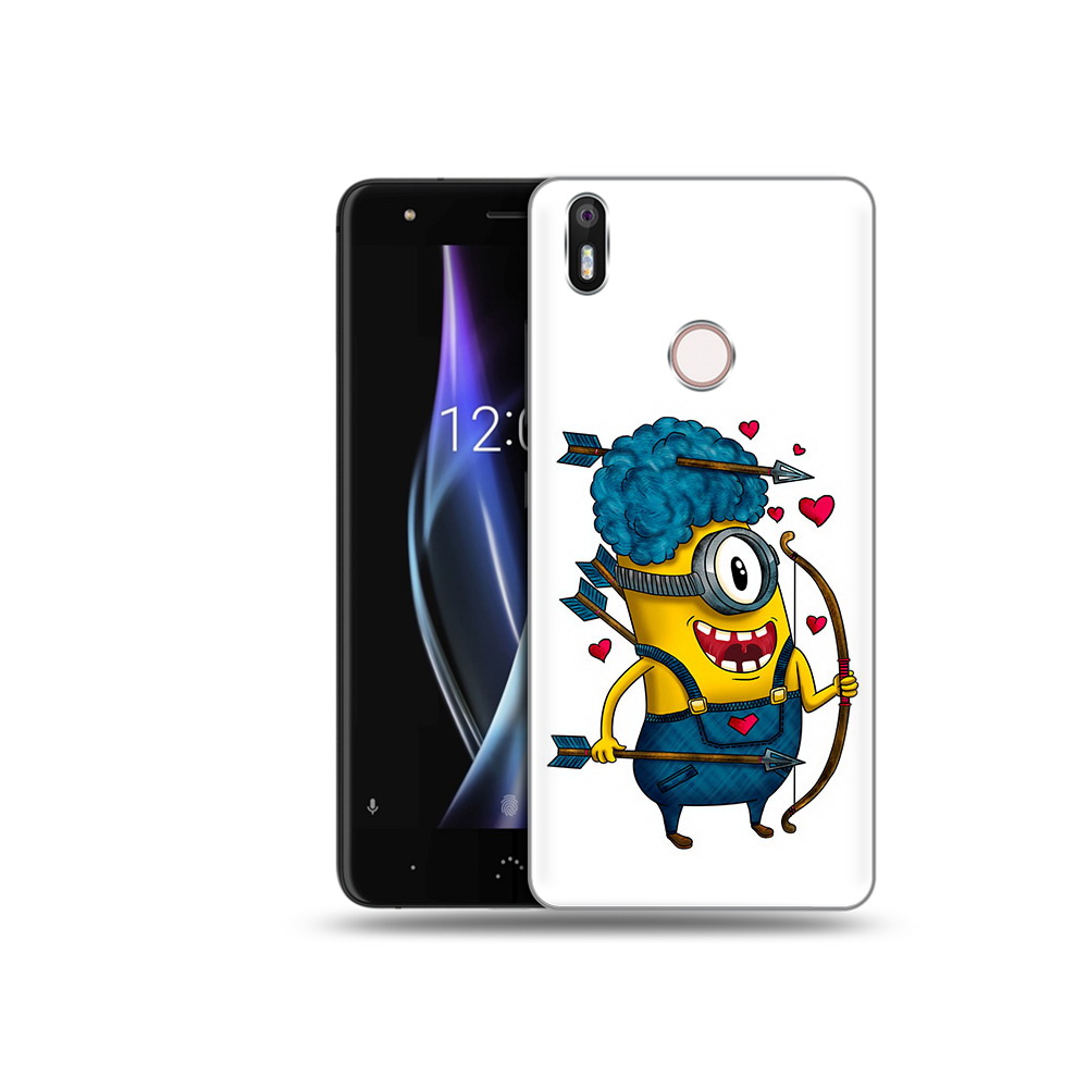 

Чехол MyPads Tocco для BQ Aquaris X Миньон купидон, Прозрачный, Tocco