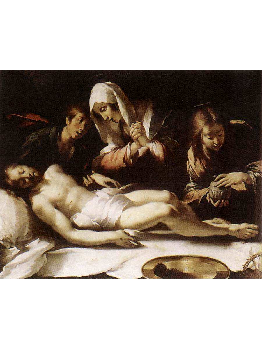 

Постер DRABS A2 Бернардо Строцци Lamentation over the Dead Christ
