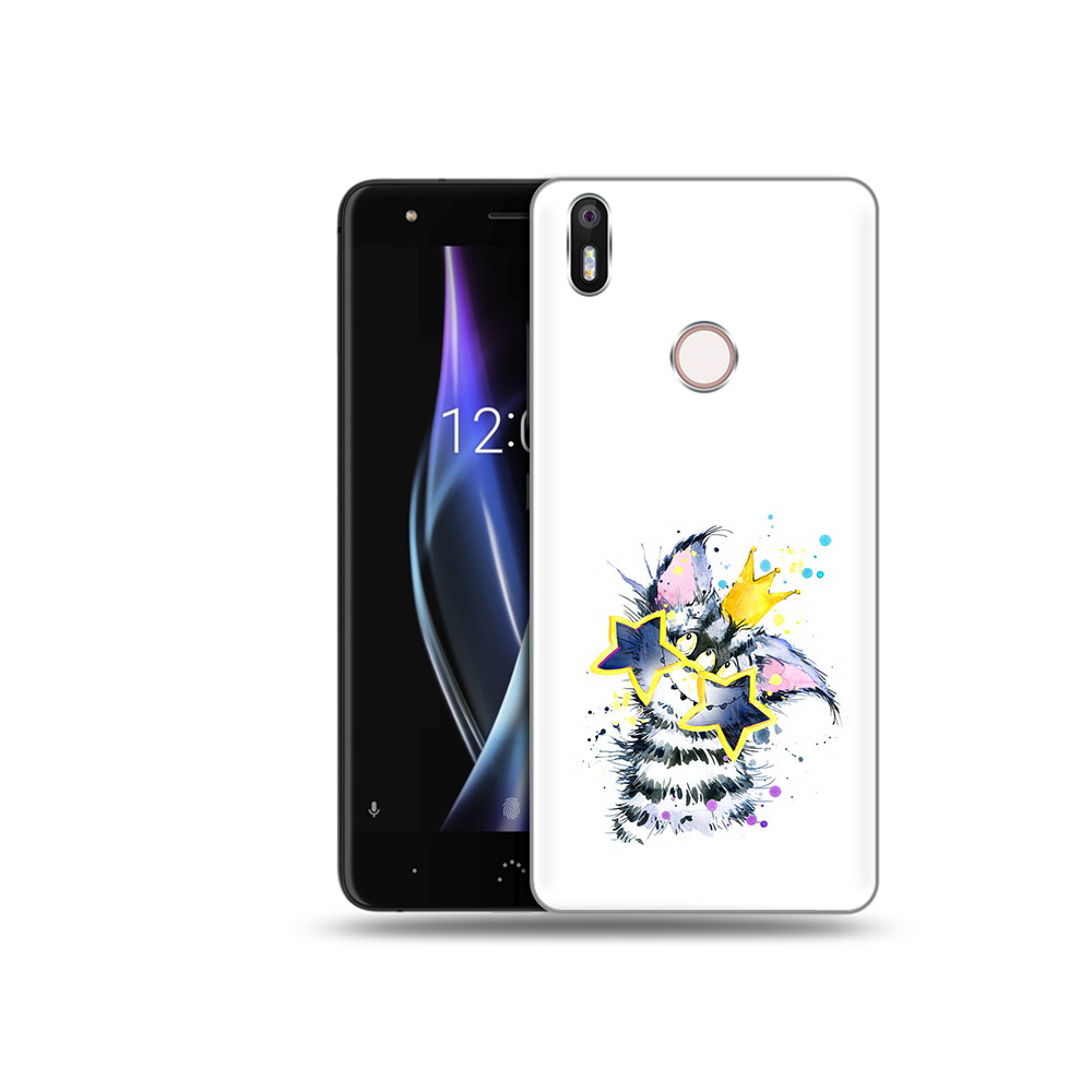 

Чехол MyPads Tocco для BQ Aquaris X Мартовский Нуся, Прозрачный, Tocco