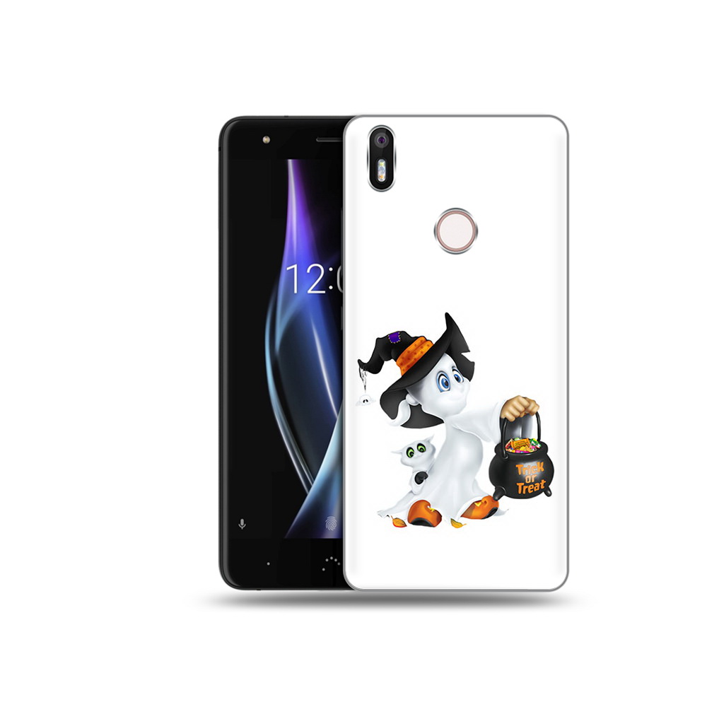 

Чехол MyPads Tocco для BQ Aquaris X Маленький призрак, Прозрачный, Tocco