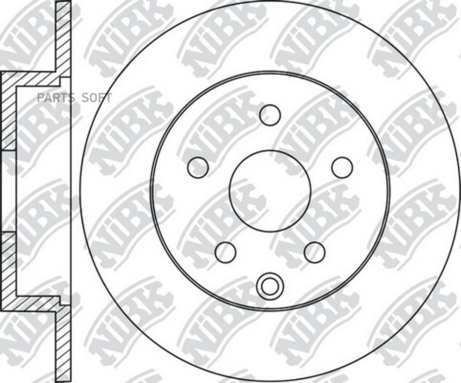 

Диск Тормозной Nibk Rn1941