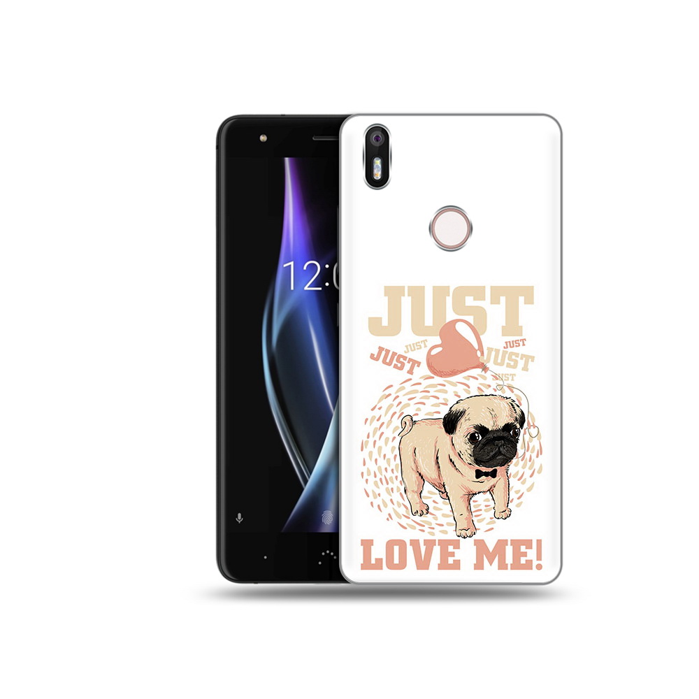 

Чехол MyPads Tocco для BQ Aquaris X Люби меня, Прозрачный, Tocco