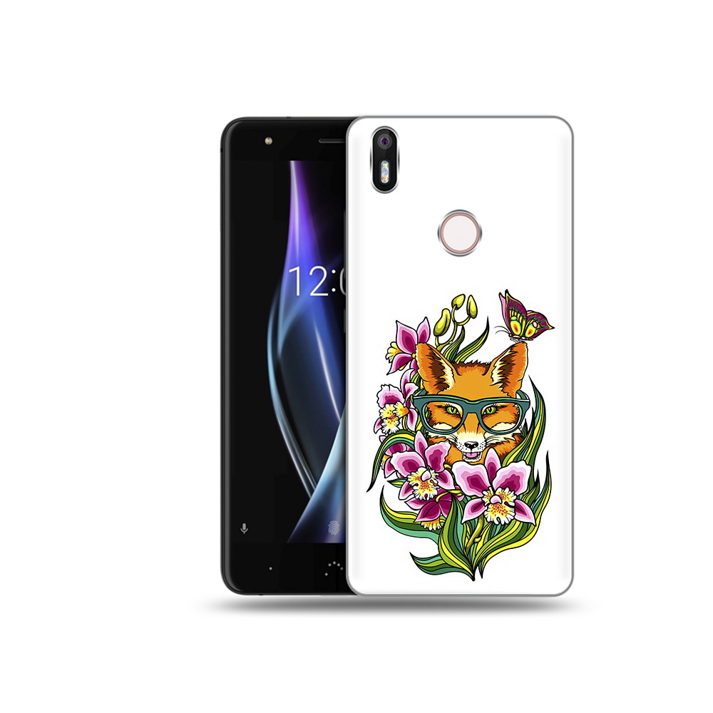 

Чехол MyPads Tocco для BQ Aquaris X Лиса в цветах, Прозрачный, Tocco