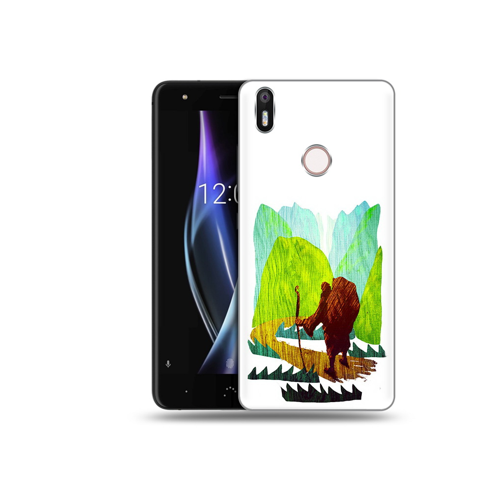 

Чехол MyPads Tocco для BQ Aquaris X Лесная тропа, Прозрачный, Tocco